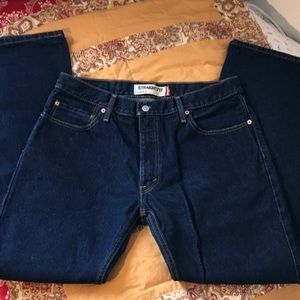 LEVI’S 505 zip fly NWOT Sz 34 x 32 blue